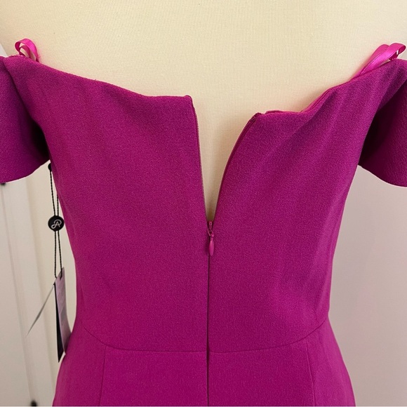 Adrianna Papell Pink Midi Dress Size 8 - Picture 7 of 12